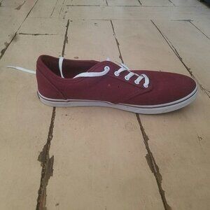 Vans womens shoes size 8 red